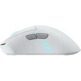 Asus ROG Keris II Origin WHT Ratón Gaming Mano Derecha RF Wireless + Bluetooth + USB Óptico 42000 DPI Blanco 90MP04A0-BMUA10