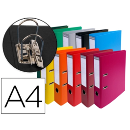 Archivador Palanca Exacompta Prem Touch Forrado Pvc Rado A4 70Mm Surtido Vivo(10 Col.) Precio: 4.49999968. SKU: B1FWRNEHNQ