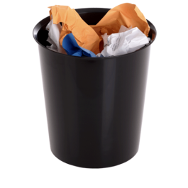 Archivo 2000 Papelera de Plástico con Aro Sujetabolsas, Capacidad 18 Litros, 290x310 mm, Negro Precio: 3.50000002. SKU: B18X27EXV5