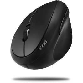 INCA IWM-279 Ratón Vertical Inalámbrico 1600 DPI Negro para mano derecha con 6 Botones Precio: 29.49999965. SKU: B1HM65RPWZ