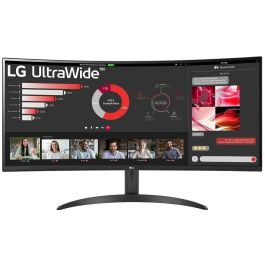 LG Monitor 34WR50QK-B Ultra Wide Curvo 34" 3440x1440 100Hz HDR10 VA 5ms 2xHDMI DP Precio: 278.79000039. SKU: B1KCPCHRR4