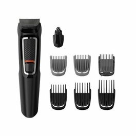 Philips MG-3730/15 Cortapelos Multigroom Series 3000 8 en 1 con Cuchillas Autoafilables, Batería 60min, 11 Accesorios para Barba, Pelo, Nariz y Orejas Precio: 35.69000028. SKU: S0420538