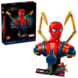 LEGO 76326 Busto de Iron Spider-Man Marvel para Construir y Exponer - Set Coleccionable para Adultos +18 años Precio: 66.50000038. SKU: B168W7EBEV