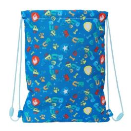 Bolsa Mochila con Cuerdas The Paw Patrol Pups rule Azul 26 x 34 x 1 cm