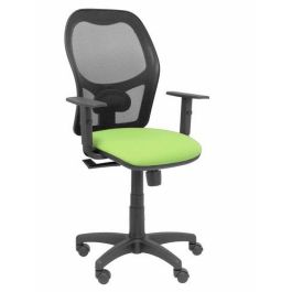 Silla Piqueras Y Crespo Alocen Brazos Regulables Mecanismo Sincro Refuerzo Lumbar Ruedas Nylon Respaldo Malla Negra Transpirable Y Asiento Tapizado Bali Pistacho Precio: 225.79000026. SKU: S5703803