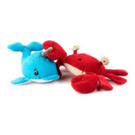Gloria Peluche para Perro Nuka Narval con Squeaker, Textura Blanda Azul. Juguete Interactivo, Estimulante del Juego y la Curiosidad Gloria Peluche para Perro Nuka Narval con Squeaker, Textura Blanda Azul. Juguete Interactivo, Estimulante del Juego y la Curiosidad