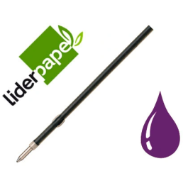 Liderpapel Gummy Touch Retractil Recambio Boligrafo 1,0 mm Tinta Violeta Bolsa 10 Unidades Precio: 1.49999949. SKU: B1GBXNQ3Z9