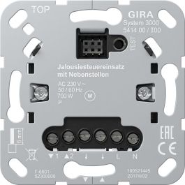 GIRA 541400 S3000 Unidad de control de persiana + entrada auxiliar Precio: 128.1511. SKU: B1B82CVTPJ