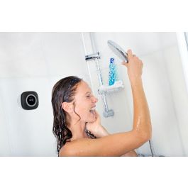 Medion MED4061275227628 Radio de Ducha FM Bluetooth IPX6 con Soporte de Ventosa, Color Negro