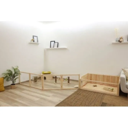 Kerbl KER4018653388693 Separación para recinto interior - Animales pequeños - Plexiglás