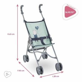 Corolle COR1712157965370 Cochecito Paraguas Ligero Plegable Sage para Bebés de 36/52 cm