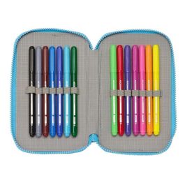 Plumier Escolar Safta Doble Cremallera 28 Piezas Algo De Jaime 40x125x195 mm Plumier Escolar Safta Doble Cremallera 28 Piezas Algo De Jaime 40x125x195 mm