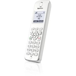 AVM FRITZ! Fon M2 Teléfono DECT Inalámbrico, Altavoz, Identificador de Llamadas, Blanco, Rango Interior 40m / Exterior 300m