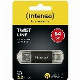 Memoria USB INTENSO Antracita 64 GB Memoria USB INTENSO Antracita 64 GB