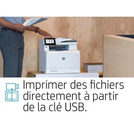 HP Impresora Color LaserJet Pro MFP M479, 600 x 600dpi, 27ppm, A4, 1200MHz, 512MB, WiFi, Bluetooth, CGD, 4.3″