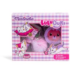 Martinelia 85479 Set de Glamour Lulu & Duki - Llavero con Brillo de Labios y Rubor para Niñas +3 Años