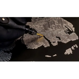 Dremel 9901DM Fresa de carburo de tungsteno para grabado, cilindro Ø3,2 mm, alta durabilidad