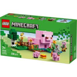 Juego de construccion la casa-cerdo bebé lego minecraft Juego de construccion la casa-cerdo bebé lego minecraft
