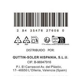 Cuchillo de cocina Terra 20 cm - Quttin (24 Unidades) Cuchillo de cocina Terra 20 cm - Quttin (24 Unidades)
