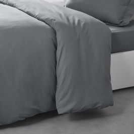 Hoy esencial de chupada - 140 x 200 cm - 1 persona - 100% une algodón - acero Hoy esencial de chupada - 140 x 200 cm - 1 persona - 100% une algodón - acero