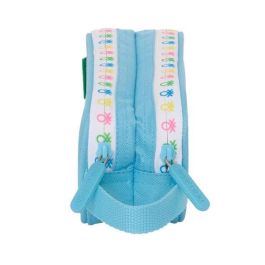 Portatodo Doble Benetton Spring Azul cielo 21 x 8 x 6 cm Portatodo Doble Benetton Spring Azul cielo 21 x 8 x 6 cm