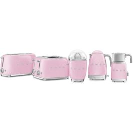 Smeg TSF02PKEU Tostadora 4 Rebanadas Estilo Años 50 Rosa