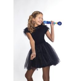 Lexibook Micrófono iluminado Stitch, altavoz (entrada auxiliar), melodías y efectos de sonido - LEXMIC90D