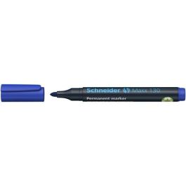 Marcador Permanente Schneider Maxx 130 Conico Azul (Set de 10) Precio: 9.4622. SKU: B17H27CZEK
