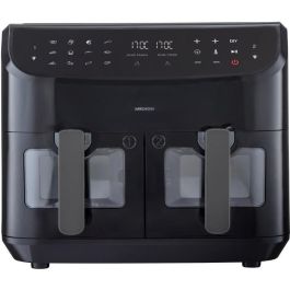 Freidora de Aire Caliente - MEDION - P20 XXL Twin - 2600 W - 2 cestos - 9 programas - Negra Precio: 147.8899994. SKU: B16XJYXGSD