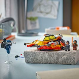 LEGO 75414 Star Wars Snowspeeder en Llamas - Juguete de construcción para niños de 7 años