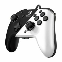 Mando Gaming PDP Faceoff Deluxe Audio Negro/Blanco Nintendo Switch