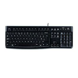 Teclado Logitech K120 Negro Qwerty Español (10 Unidades)