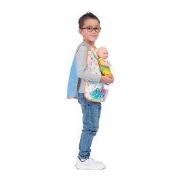 My Other Me Disfraz de Rol Yo quiero ser Mamá/Papá, con Chaleco, Muñeco Bebé y Accesorios, Talla M 5-7 años, Azul. My Other Me Disfraz de Rol Yo quiero ser Mamá/Papá, con Chaleco, Muñeco Bebé y Accesorios, Talla M 5-7 años, Azul.