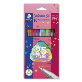 Rotulador Fibra Staedtler 334 Triplus Fineliner Estuche De 10 Precio: 9.98999958. SKU: B13XQ9C3EK