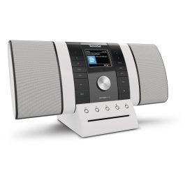 TechniSat MULTYRADIO 4.0 SE Radio Internet con DAB+ y FM, Bluetooth, Wi-Fi, Pantalla TFT 3.2", Compatible con Spotify, Color Negro/Blanco