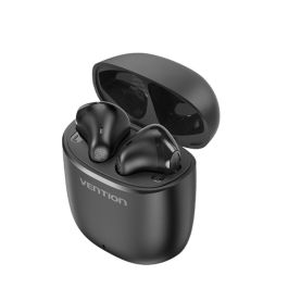 Auriculares Bluetooth Vention NBGB0 con estuche de carga/ Autonomía 7h/ Negros Precio: 11.49999972. SKU: B1DG2EQLS7
