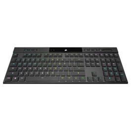 Teclado de juegos mecánicos ultrafinas - Azerty - Corsair - K100 Air Wireless - RGB LED Backlight - Negro (CH -913A01U -FR) Precio: 346.8899995. SKU: B1JRNEEYW6