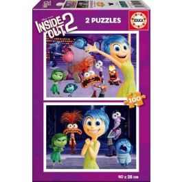 Educa Puzzle 2x100 Inside Out 2 Edad recomendada 6-8 años