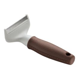 Hunter Peine Rastrillo Cuchilla de Acero Inoxidable de Alta Calidad Ergonómico para Eliminar Pelo Suelto Perros Caballos Talla L