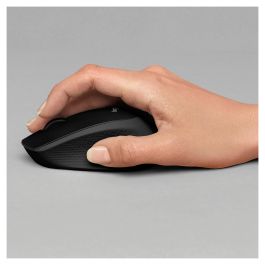 Logitech M330 Silent Plus - Ratón Inalámbrico Óptico Silencioso con Tecnología SilentTouch, 1000 dpi, Ergonómico para Diestros, Conexión USB 2.4 GHz, Hasta 24 Meses de Autonomía