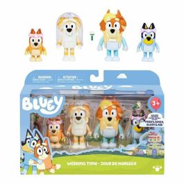 Famosa Pack de 4 Figuras Coleccionables de Bluey de 6 cm con Diferentes Temas y Modelos Surtidos - Ideal para Niños 3+ Años Famosa Pack de 4 Figuras Coleccionables de Bluey de 6 cm con Diferentes Temas y Modelos Surtidos - Ideal para Niños 3+ Años
