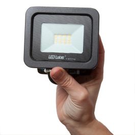 Foco Proyector LED 10W 900Lm 4000ºK IP65 SLIM [LL-17-1011-01] para Exterior UGR<19, Sustituye Halógenas 60W, 40.000H