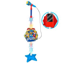 Reig 2540 Micrófono de Pie Paw Patrol con Amplificador y Conexión MP3, Luz Flash, Efectos de Sonido, Altura Regulable, +3 años Precio: 20.50000029. SKU: S2424978