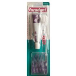 ORADENT Kit Dental: Cepillo de Dientes Suave, Blanqueador Foramen y 10 Interdentales de Goma para Higiene Bucal Diaria Precio: 7.69000012. SKU: B1J4ZK8YM7