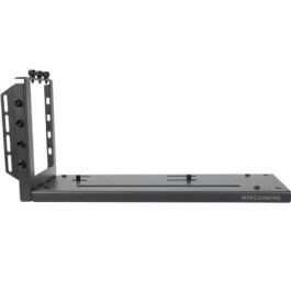 Mars Gaming MCA-GCV Soporte Vertical para Tarjeta Gráfica Universal 3 Slots Magnético Negro - Optimiza Estética y Seguridad