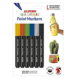 Rotul.Alpino Paint Marker Blister De 6 (Colores Basicos) Precio: 15.49999957. SKU: B16P66JBNM