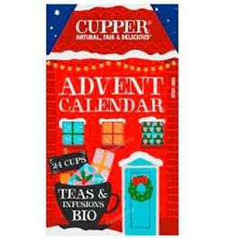 CUPPER Calendario de Adviento de Té e Infusiones, 24 Sobres Bio Veganos CUPPER Calendario de Adviento de Té e Infusiones, 24 Sobres Bio Veganos Precio: 6.7899997. SKU: B1JK4294A9