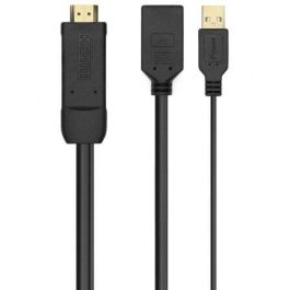 AISENS - CONVERSOR ACTIVO HDMI 2.0 + USB ALIM. A DISPLAYPORT V1.2, HDMI/M-USB/M-DP/H, NEGRO, 10CM Precio: 16.50000044. SKU: B1E2EAH8MA