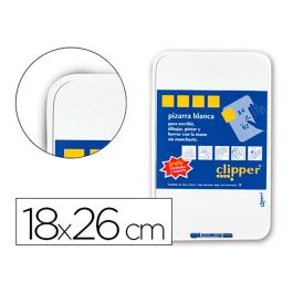 Alpino Pizarra Blanca Pequeña 25,5x18 cm con Rotulador Blister
