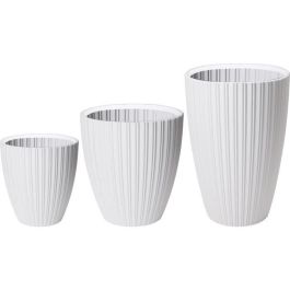 Garden ID GAR5410527161781 Maceta Fancy 40x42 cm Blanca para Jardín, Balcones e Interiores Garden ID GAR5410527161781 Maceta Fancy 40x42 cm Blanca para Jardín, Balcones e Interiores